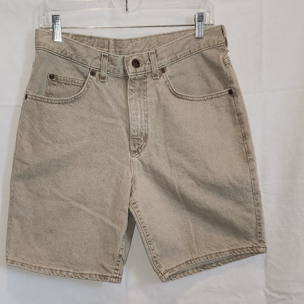 Lee Riders khaki denim shorts
